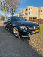 Mercedes C-Klasse 180 coupe AMG/Pano/dealeronderhouden, Automaat, Achterwielaandrijving, 1800 kg, Zwart