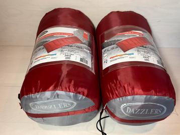 Twee Dazzlers slaapzakken vulmateriaal 100% polyester beschikbaar voor biedingen