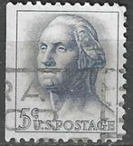 USA 1962/1963 - Yvert 741L - George Washington (ST), Verzenden, Gestempeld, Noord-Amerika