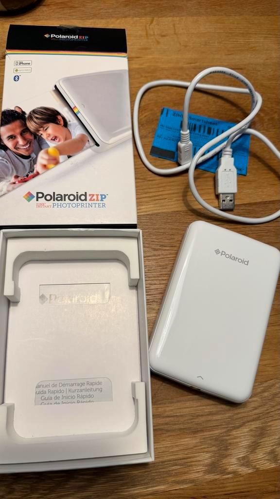 Polaroid Zip Fotoprinter - zeer nette staat, Computers en Software, Pocketprinters, Zo goed als nieuw, Ophalen of Verzenden