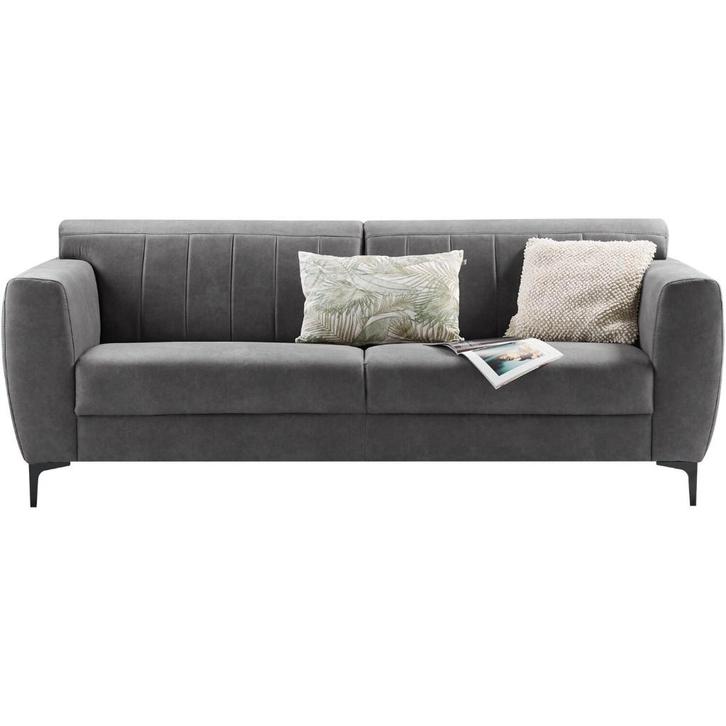 bank, Huis en Inrichting, Banken | Bankstellen, Zo goed als nieuw, Rechte bank, Driepersoons, 200 tot 250 cm, 75 tot 100 cm, Stof