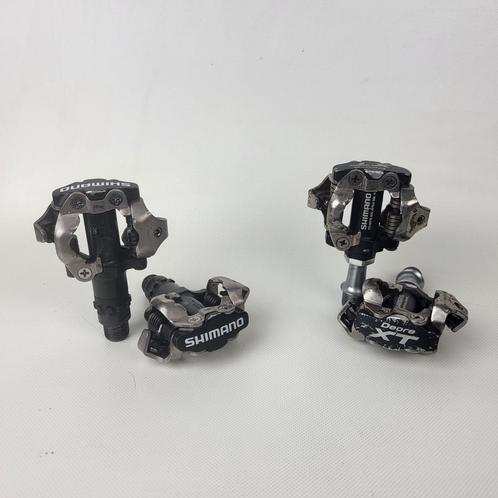 Shimano spd klikpedalen pd-m770 pd-m520 Deore XT, Fietsen en Brommers, Fietsonderdelen, Zo goed als nieuw, Mountainbike, Crankstel of Pedalen