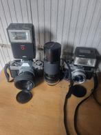 Vintage Camera Collectie - Canon & Meer!, Ophalen, Gebruikt, Spiegelreflex, Canon