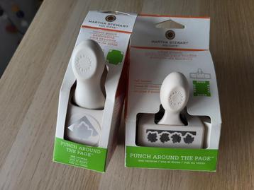 Martha Stewart Edge Punch+Corner Punch Set Fall Leaves beschikbaar voor biedingen