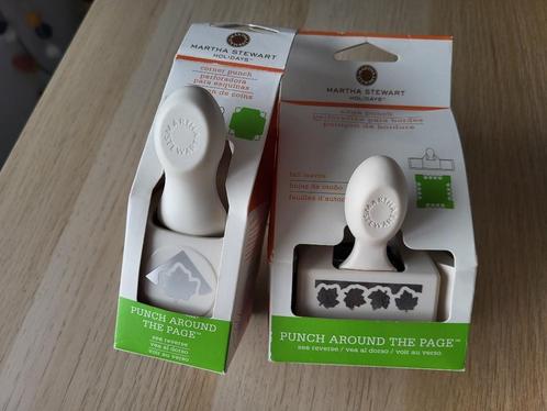 Martha Stewart Edge Punch+Corner Punch Set Fall Leaves, Hobby en Vrije tijd, Scrapbooking, Nieuw, Overige typen, Overige merken