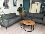Zo goed als nieuwe antracietkleurige bank, Ophalen, 150 tot 200 cm, Tweepersoons, 75 tot 100 cm
