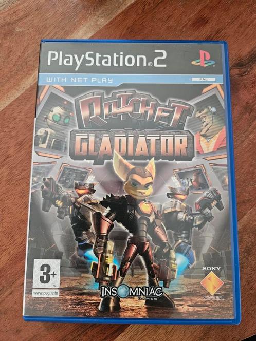 Ratchet Gladiator - PlayStation 2, Spelcomputers en Games, Games | Sony PlayStation 2, Gebruikt, Avontuur en Actie, 2 spelers