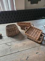 Riviera maison wijn mand dienblad blad, Huis en Inrichting, Woonaccessoires | Schalen en Manden, Ophalen of Verzenden, Zo goed als nieuw