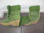 Tommy girl wedge boots groen maat 36 maat 36,5, Kleding | Dames, Schoenen, Tommy Hilfiger, Groen, Lage of Enkellaarzen, Gedragen