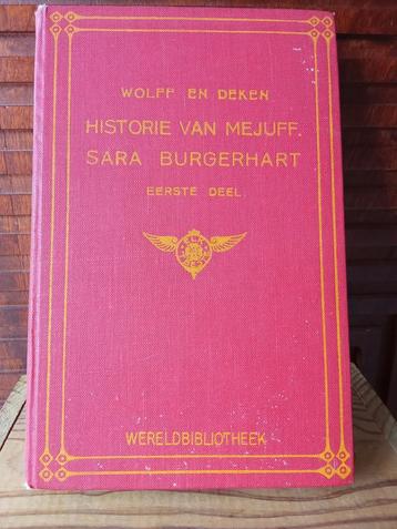 Wolff & D, 1905 - Historie van Mejuff - Sara Burgerhart 1&2. beschikbaar voor biedingen