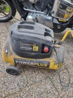 Powerplus Compressor - Slaat vaak aan, Doe-het-zelf en Verbouw, Compressors, Gebruikt, 6 tot 10 bar, Ophalen of Verzenden, Minder dan 200 liter/min
