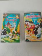 Walt Disney  videoBambi Jungle Book originele, Cd's en Dvd's, VHS | Kinderen en Jeugd, Ophalen of Verzenden, Zo goed als nieuw