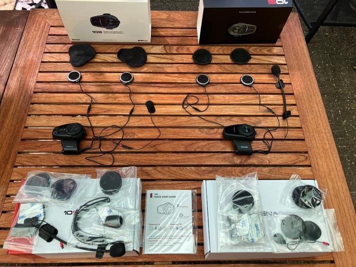 Sena 10S motor-intercom - communicatie, Motoren, Accessoires | Navigatiesystemen, Gebruikt, Verzenden