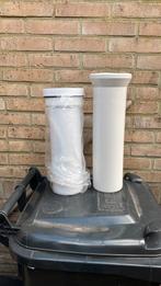 2x aansluitbuis toilet 110, Doe-het-zelf en Verbouw, Buizen en Afvoer, Afvoer, Pvc, Ophalen of Verzenden, Zo goed als nieuw