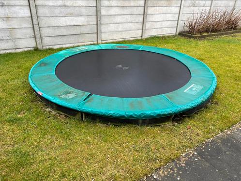Berg inground trampoline 330, Kinderen en Baby's, Speelgoed | Buiten | Trampolines, Gebruikt, Ophalen