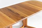 Vintage Glostrup deense ovalen eettafel tafel massief teak, Huis en Inrichting, Tafels | Eettafels, Ophalen, Vintage, design, Teakhout