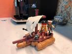 Playmobil piratenvlot met piraten en kanonnen. Set 6682, Ophalen of Verzenden, Zo goed als nieuw