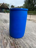 Groot vat 200 liter, Tuin en Terras, Regentonnen, Ophalen, Kunststof, Gebruikt, Met kraantje