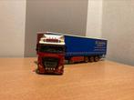 wsi daf xf alb swijnenburg met huiftrailer., Hobby en Vrije tijd, Modelauto's | 1:50, Wsi, Ophalen of Verzenden, Bus of Vrachtwagen