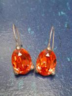 Otazu rood/oranje oorbellen, Overige materialen, Hangers, Oranje, Ophalen of Verzenden
