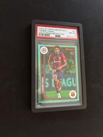 Lamine yamal merlin aqua rookie PSA 8, Ophalen of Verzenden, Zo goed als nieuw, Foil