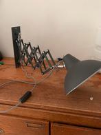 Verstelbare wandlamp grijs., Ophalen of Verzenden