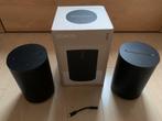 2x Sonos Era 100 (zwart, in doos), met aux-adapter., Ophalen, Zo goed als nieuw, 60 tot 120 watt, Sonos