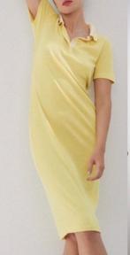 NIEUW! Trendy gele polo maxi jurk van Zara maat XL, Verzenden, Zara, Geel, Maat 46/48 (XL) of groter