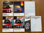 7x brochure/folder GOLF 2 GTI VW Volkswagen jrn 80, Boeken, Auto's | Folders en Tijdschriften, Ophalen, Zo goed als nieuw, Volkswagen