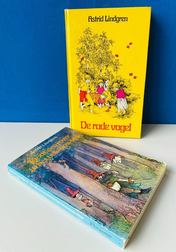 De rode vogel & … rover in het bos-bos-bos/Astrid Lindgren, Boeken, Kinderboeken | Jeugd | onder 10 jaar, Gelezen, Fictie algemeen