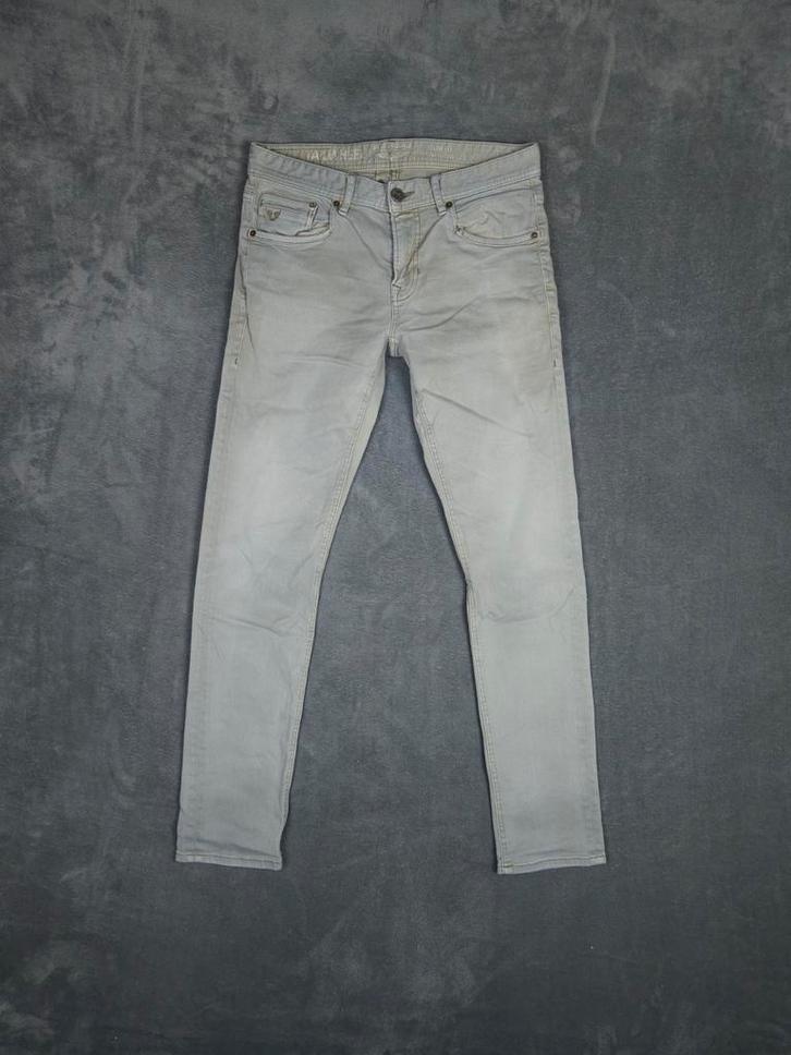 PME Legend Broek Tailwheel W32 L32 Slim Fit Groen Blauw Jean, Kleding | Heren, Broeken en Pantalons, Zo goed als nieuw, Maat 48/50 (M)