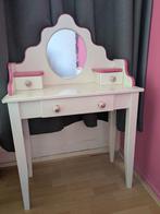Zelfgemaakte kaptafel voor meisjes, Huis en Inrichting, Tafels | Kaptafels, Ophalen, Gebruikt, Hout, 50 tot 100 cm
