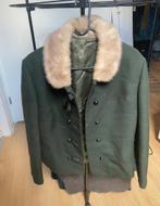 Vintage Jas met Bontkraag. Maat M., Maat 38/40 (M), Ophalen of Verzenden, Jasje, Gedragen