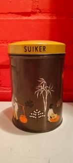 Vintage suikerbus, Verzamelen, Blikken, Ophalen of Verzenden, Gebruikt, Suiker, Overige merken
