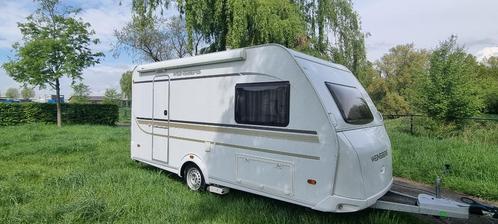 Weinsberg 460 met Omnistor luifel!, Caravans en Kamperen, Caravans, Bedrijf, tot en met 4, 1000 - 1250 kg, Treinzit, Knaus, Dwarsbed