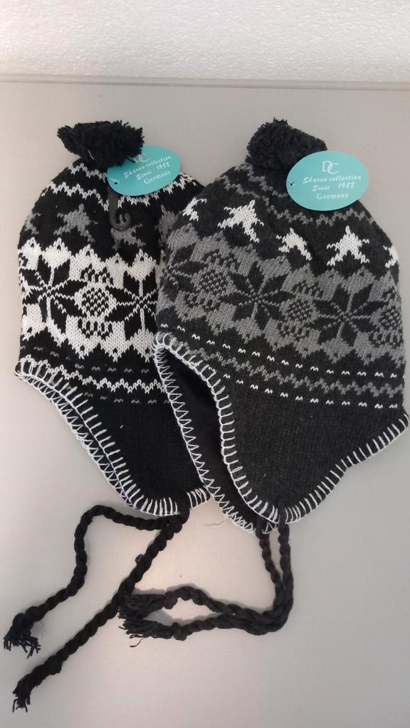 Noorse mutsen, fleece gevoerd, 2 designs, Kleding | Dames, Hoeden en Petten, Nieuw, Hoed, One size fits all, Ophalen of Verzenden