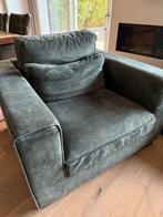 Loveseat met hocker - Comfortabel en Stijlvol, 75 tot 100 cm, Ophalen of Verzenden, Zo goed als nieuw, 100 tot 125 cm