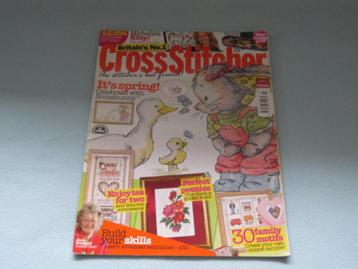 Borduurtijdschrift Cross Stitcher nr. 183, lente kruissteek  beschikbaar voor biedingen