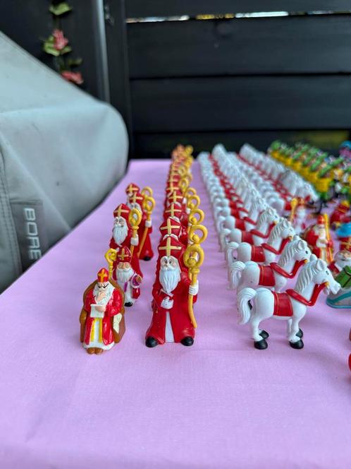 Sinterklaas en Pieten Poppetjes Verzameling, Verzamelen, Poppetjes en Figuurtjes, Gebruikt, Ophalen of Verzenden