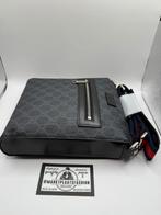 Gucci messenger bag schoudertas, Ophalen of Verzenden, Zo goed als nieuw, Zwart