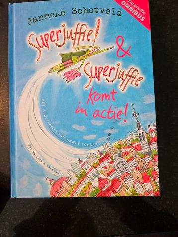Superjuffie en Superjuffie komt in actie! 2 delen in 1 boek beschikbaar voor biedingen
