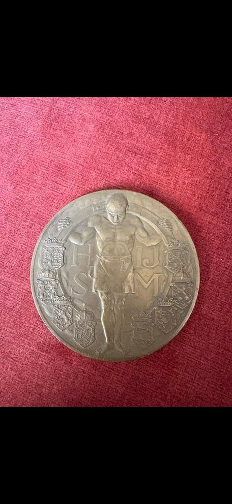 Munt van de Hollandsche IJzeren Spoorwegmaatschappij, Ophalen of Verzenden, Brons