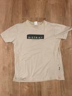 Distrikt Nørrebro T-shirt - Beige maat M, Kleding | Heren, T-shirts, Verzenden, Gedragen, Overige maten, Beige