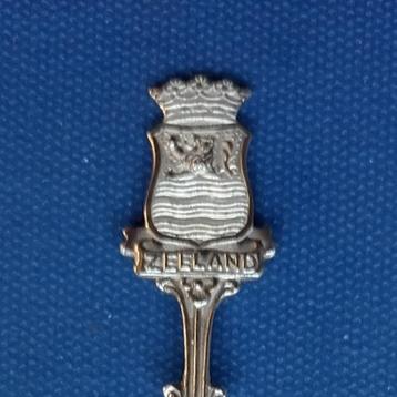 verzilverd lepeltje provincie Zeeland (HH 90), D.E. beschikbaar voor biedingen