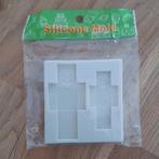 Minecraft siliconen mal voor taart decoratie, Ophalen of Verzenden, Nieuw, Taarten of Cupcakes, Bakvorm