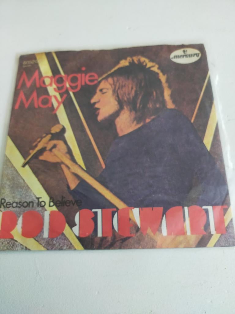 Rod Stewart , Maggie May, Cd's en Dvd's, Vinyl Singles, Ophalen of Verzenden