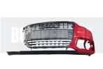 Bumper Audi A1 8X0 10-14 8X0807437 Grill Voorbumper Q3757, Auto-onderdelen, Carrosserie en Plaatwerk, Gebruikt, Voor, 6 maanden garantie