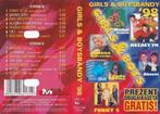 2x Cassettebandje Various – Girls & Boysbandy '98 + Bonus, Cd's en Dvd's, Cassettebandjes, Ophalen of Verzenden, Gebruikt, Pop