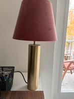 H&M Home Lamp - Roze Fluweel & Goud, Ophalen of Verzenden, Zo goed als nieuw, Metaal, 50 tot 75 cm