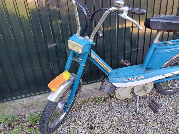 peugeot 101 met 10inch wielen opknapper zonder kenteken, Fietsen en Brommers, Brommers | Oldtimers, Overige merken, Ophalen